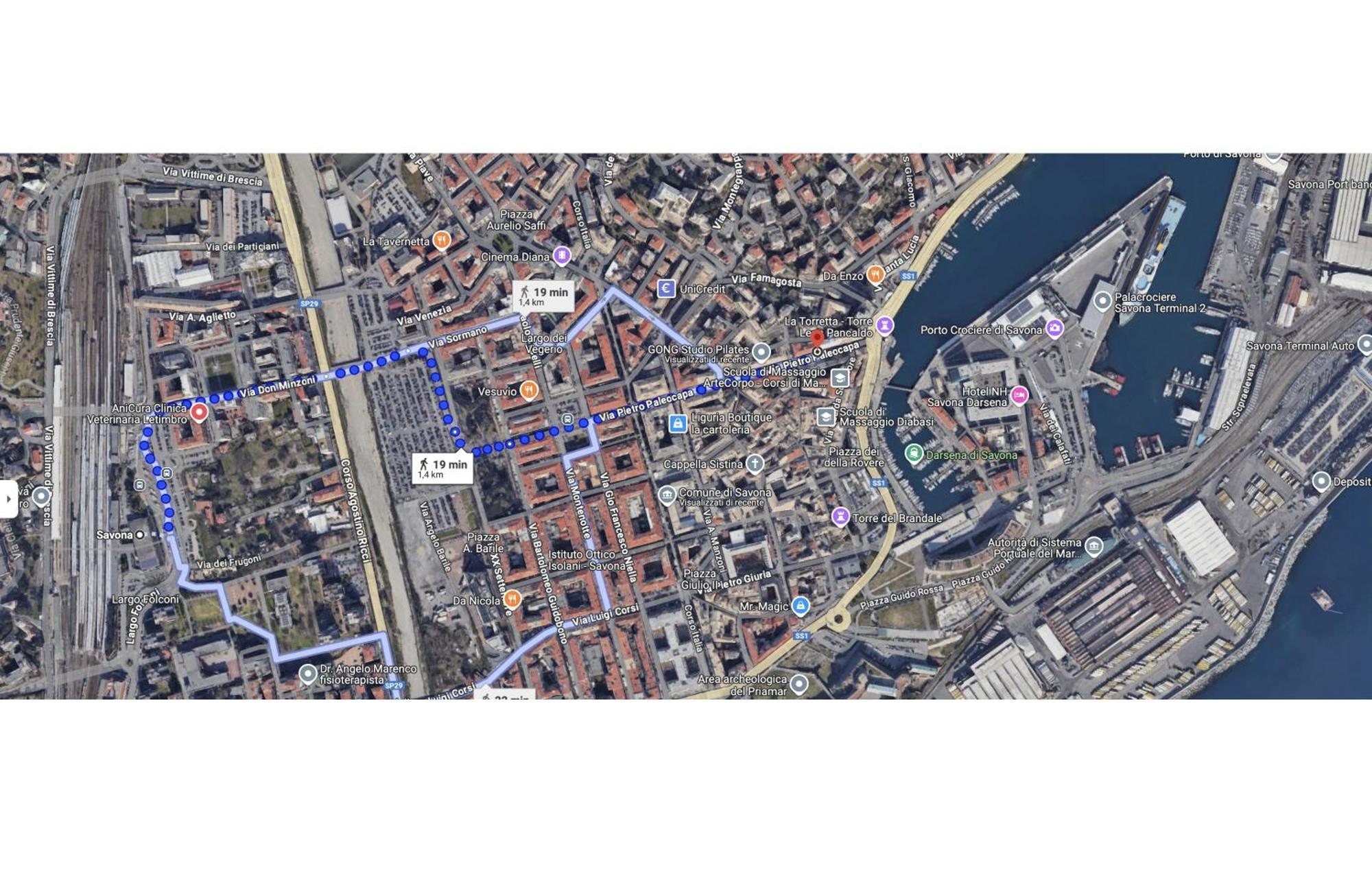 Centro-5Stelle 10 Minuti Dal Mare A Piedi Lejlighed Savona Eksteriør billede